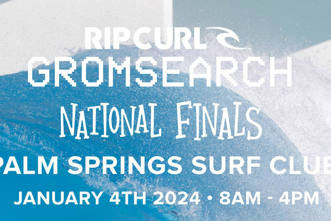 Thumbnail for Ripcurl Gromsearch National Finals at Palm Springs Surf Club 2024