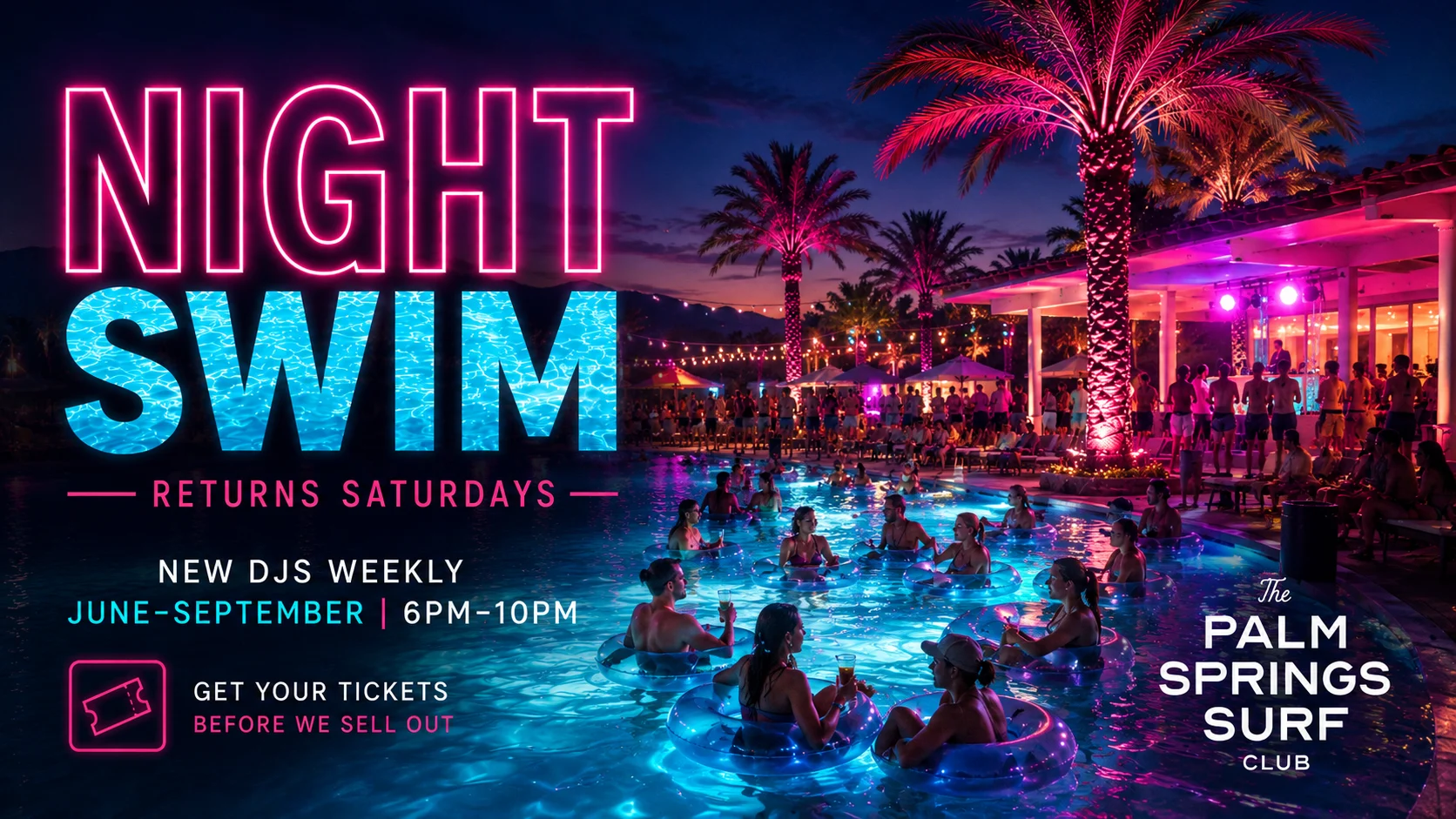 Night Swim Saturdays